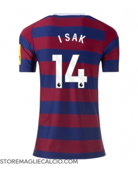Newcastle United Alexander Isak #14 Maglia Gara Terza Repliche 2024-25 Donna Maniche Corte
